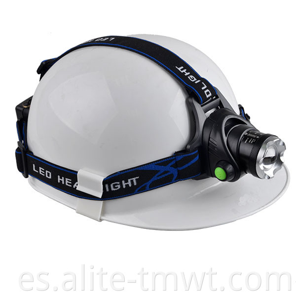 La mejor lámpara de casco de mina de la lámpara de casco de aluminio